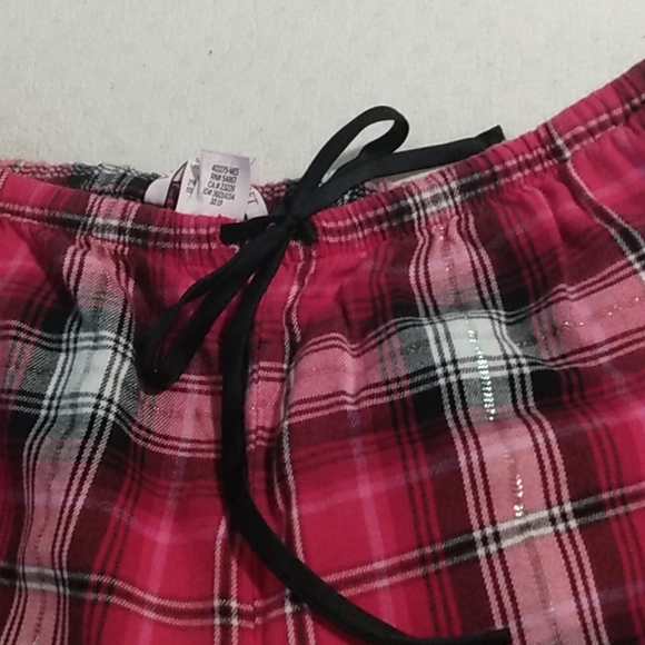 VS red plaid pajama pants - Picture 4 of 6